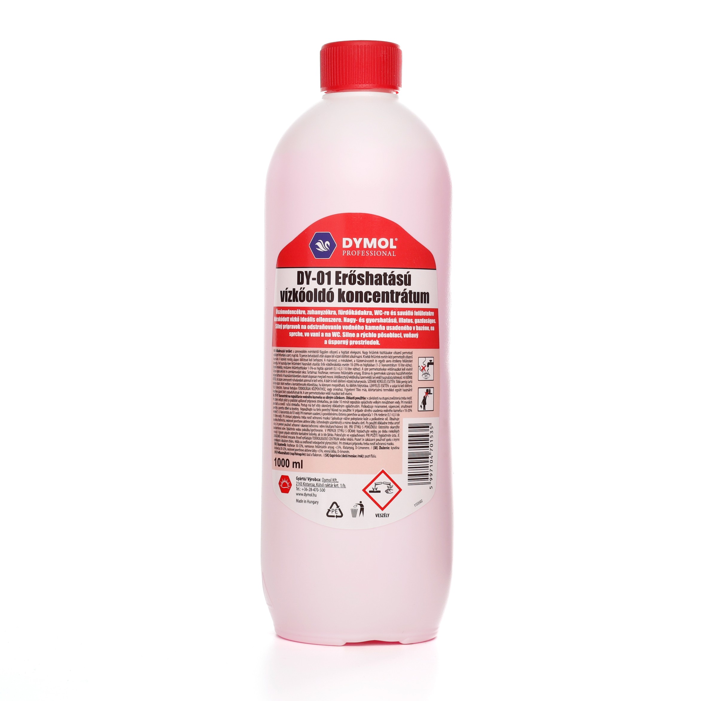 DY-01 Erős hatású vízkőoldó 1000 ml