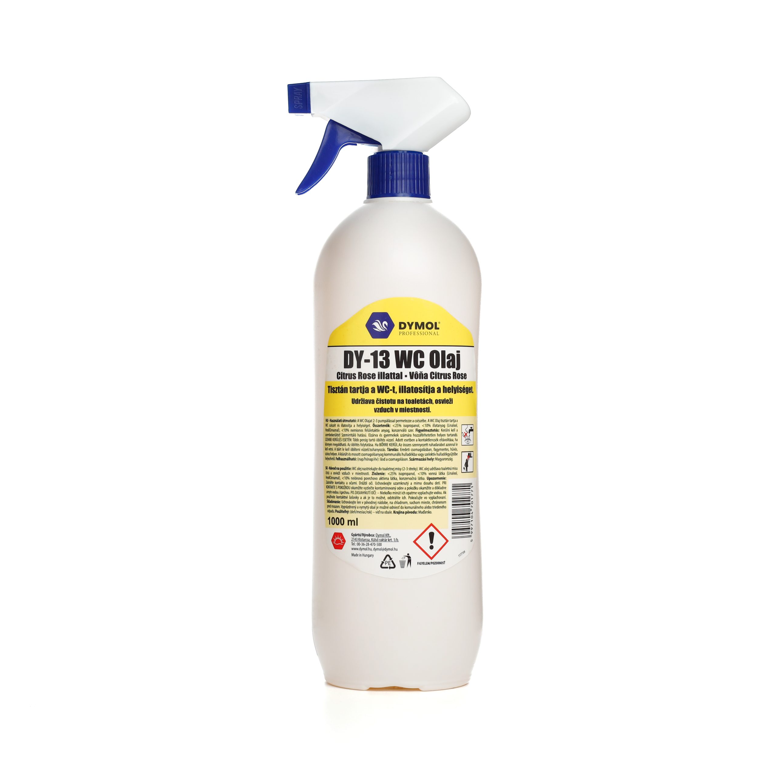 DY-13 WC olaj citrus&rose illattal 1000 ml