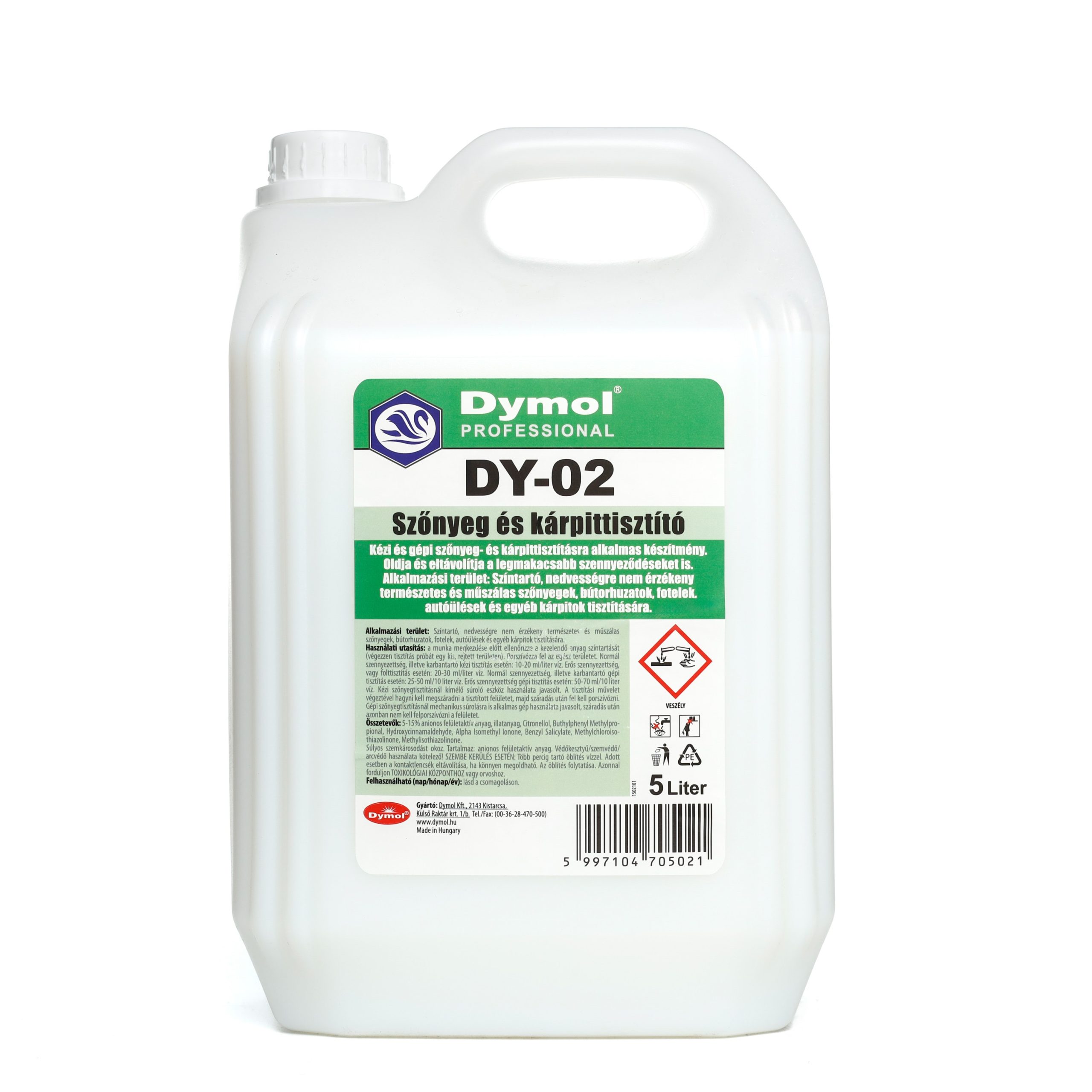 DY-02 Szőnyegtisztító koncentrátum 5000 ml