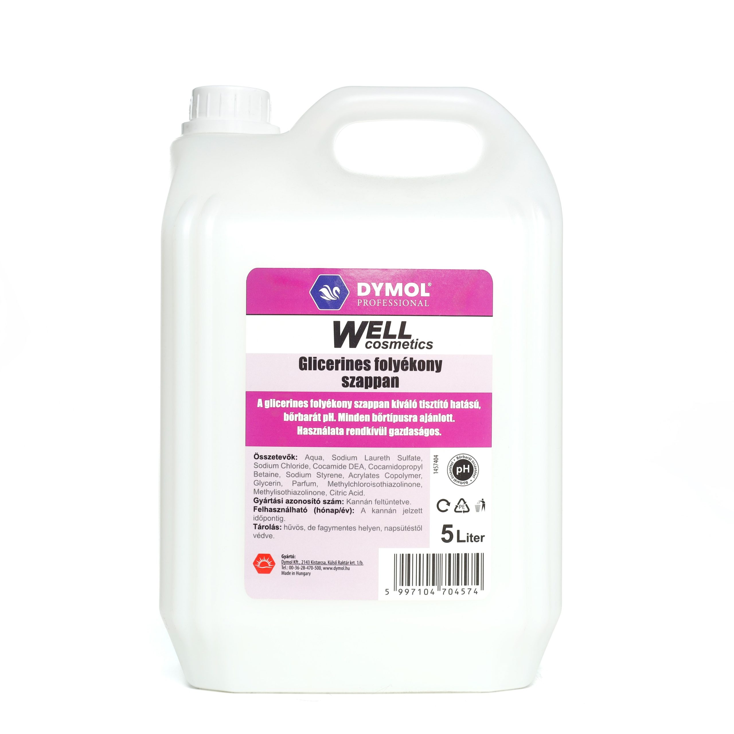 Well folyékony szappan glicerines 5000 ml