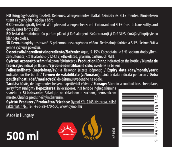 well2you_new-UJ.png WELL2YOU Folyékony szappan SLES és allergén illat mentes 500 ml